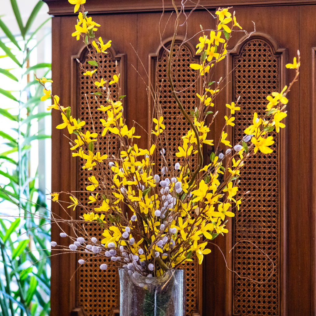 Forsythia Bouquet Drop In