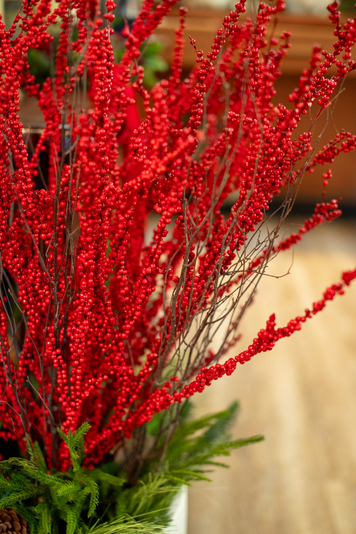 Berry Bounty Birch Planter