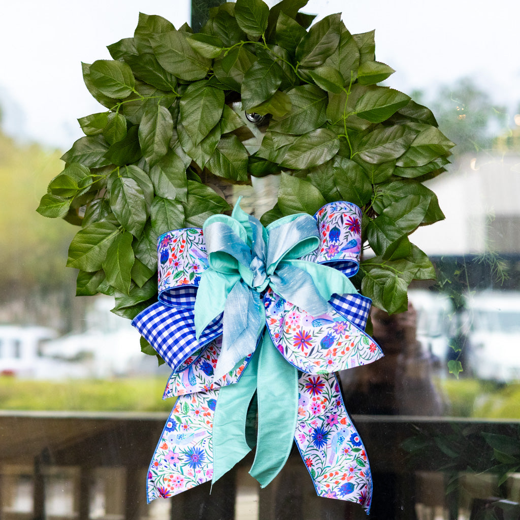 Birds and Blooms Bow