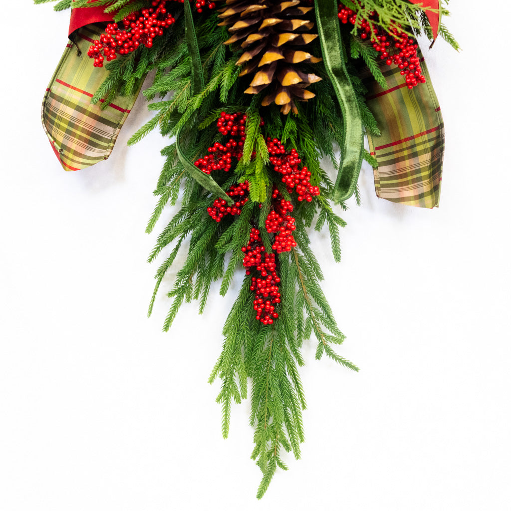 Conifer Christmas Down Drop