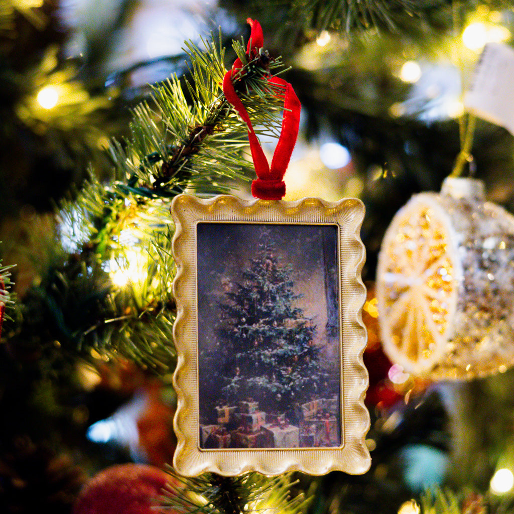 Scalloped Ornament Frame