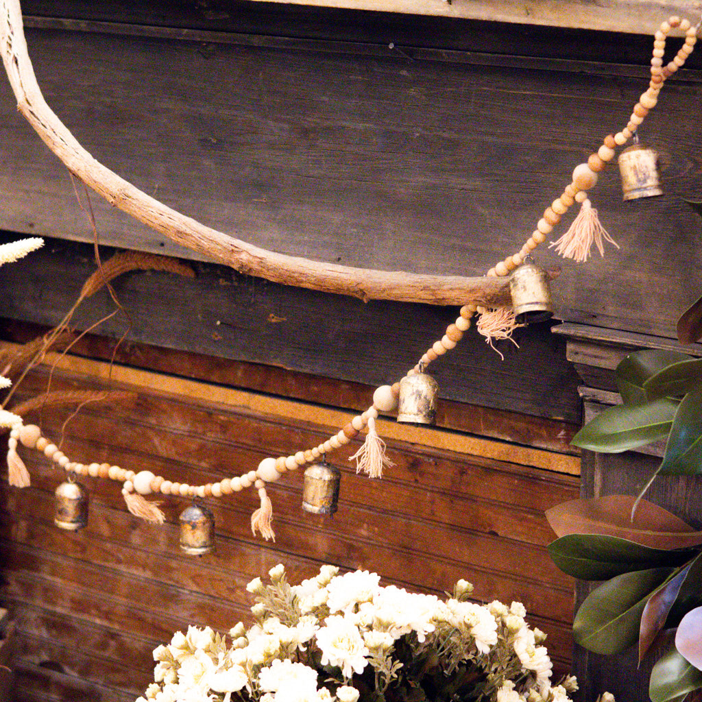 Bead and Bell Garland