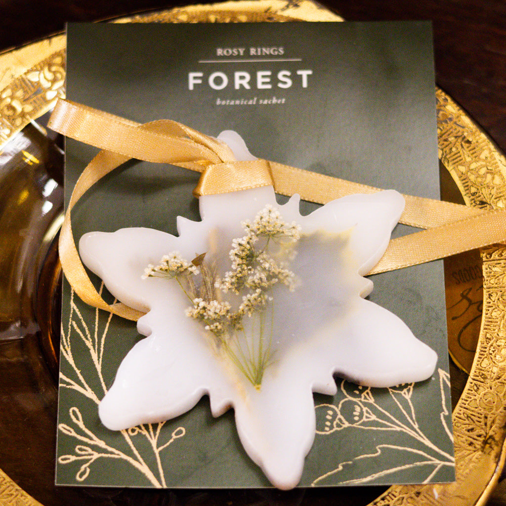 Snowflake Forest Botanical Sachet