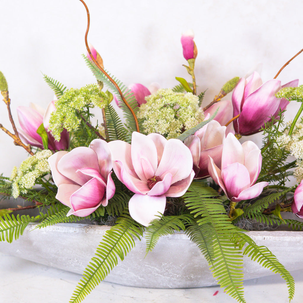 Magenta Magnolia Centerpiece Drop In