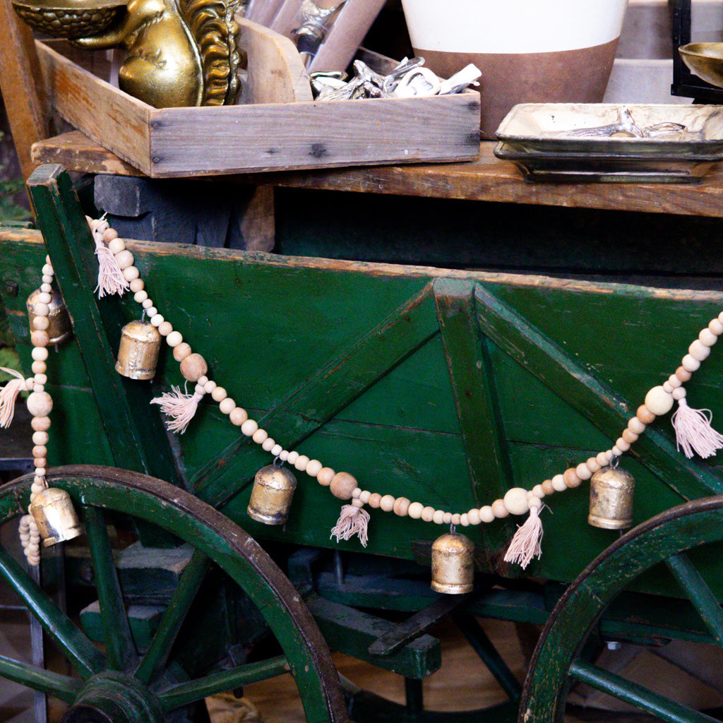Bead and Bell Garland