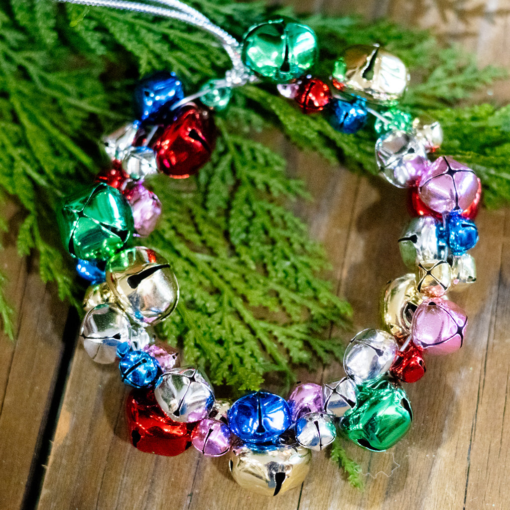 Jingle Multi Bell Wreath Ornament