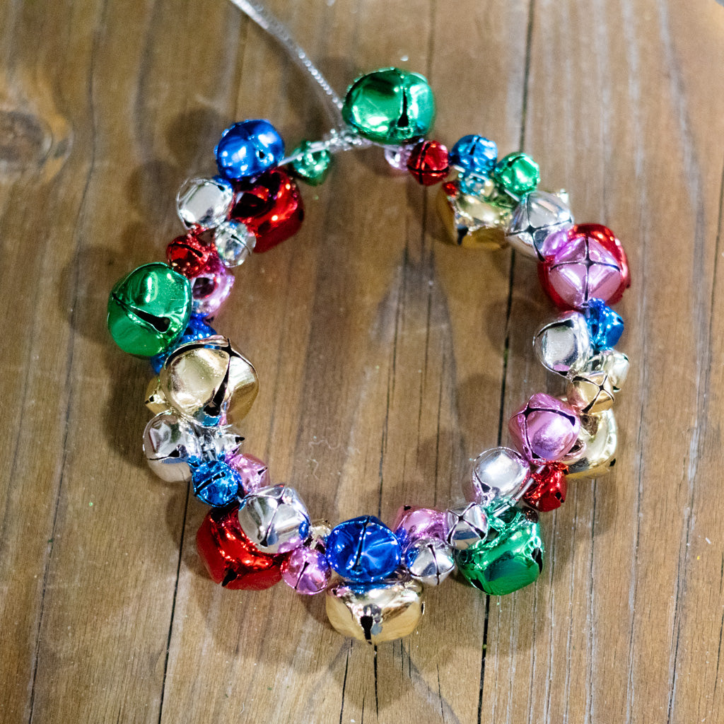 Jingle Multi Bell Wreath Ornament
