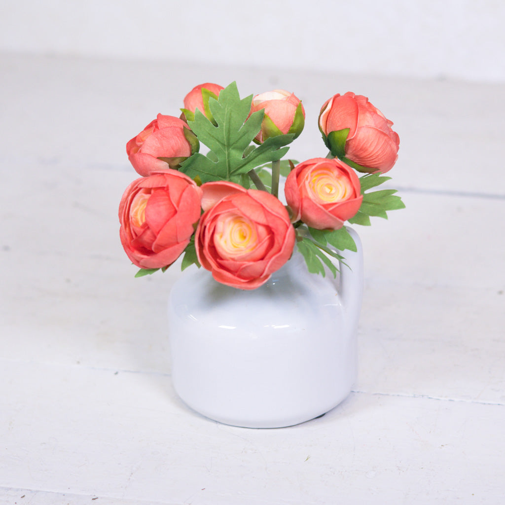 Real Touch Salmon Ranunculus Bundle