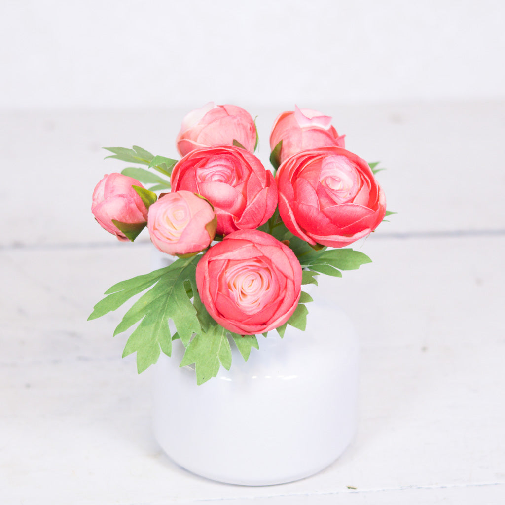 Real Touch Pink Ranunculus Bundle