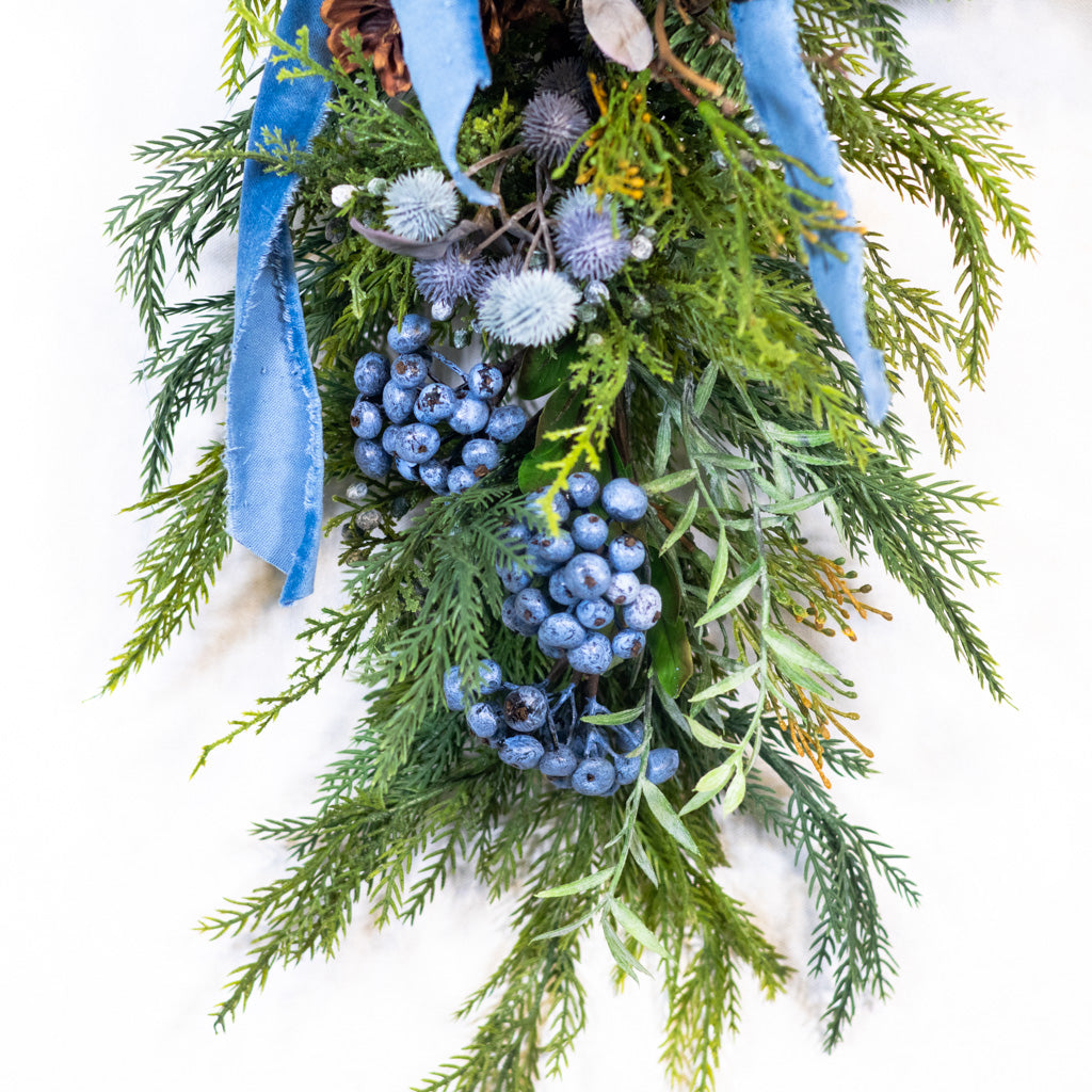 Blue Christmas Down Drop