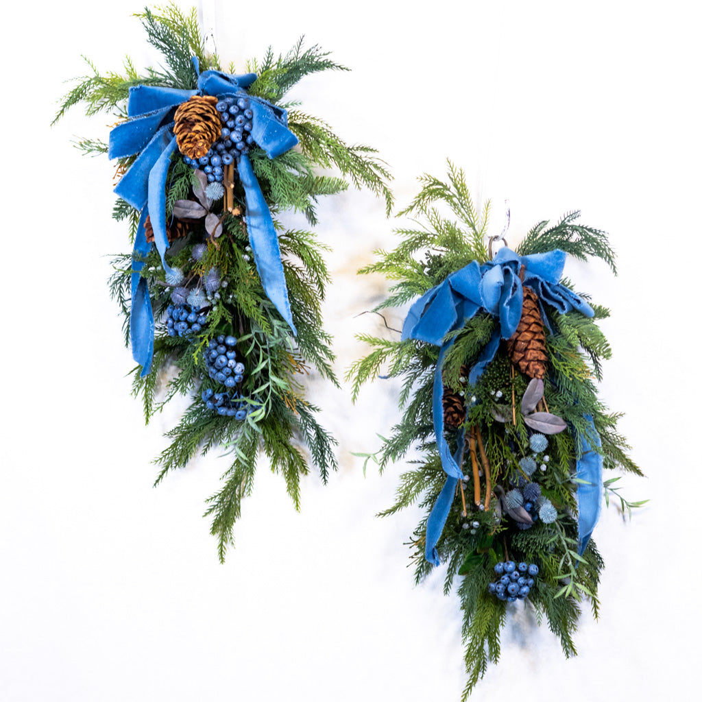 Blue Christmas Down Drop