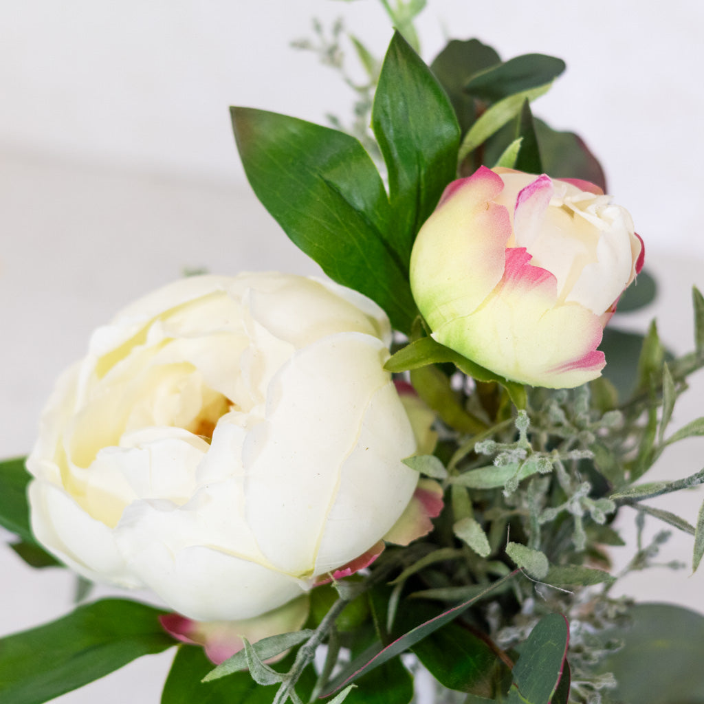 White Peony Petite Bouquet