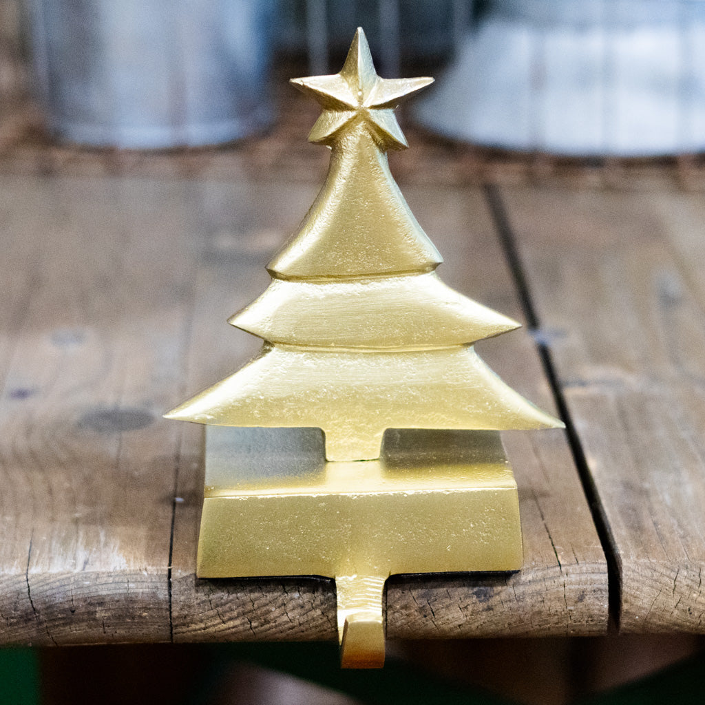 Christmas Tree Stocking Hanger