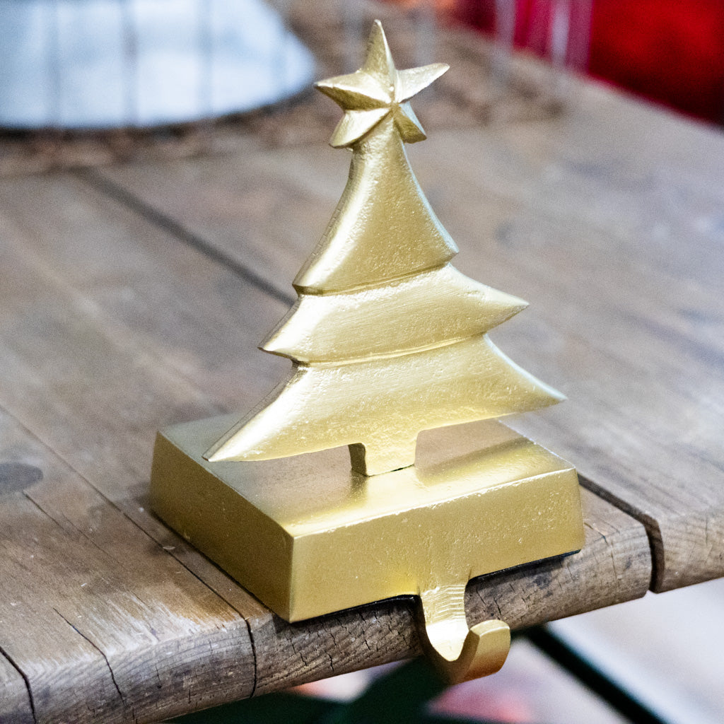 Christmas Tree Stocking Hanger