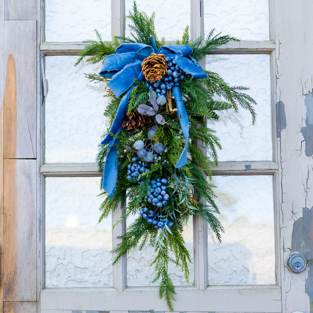 Blue Christmas Down Drop