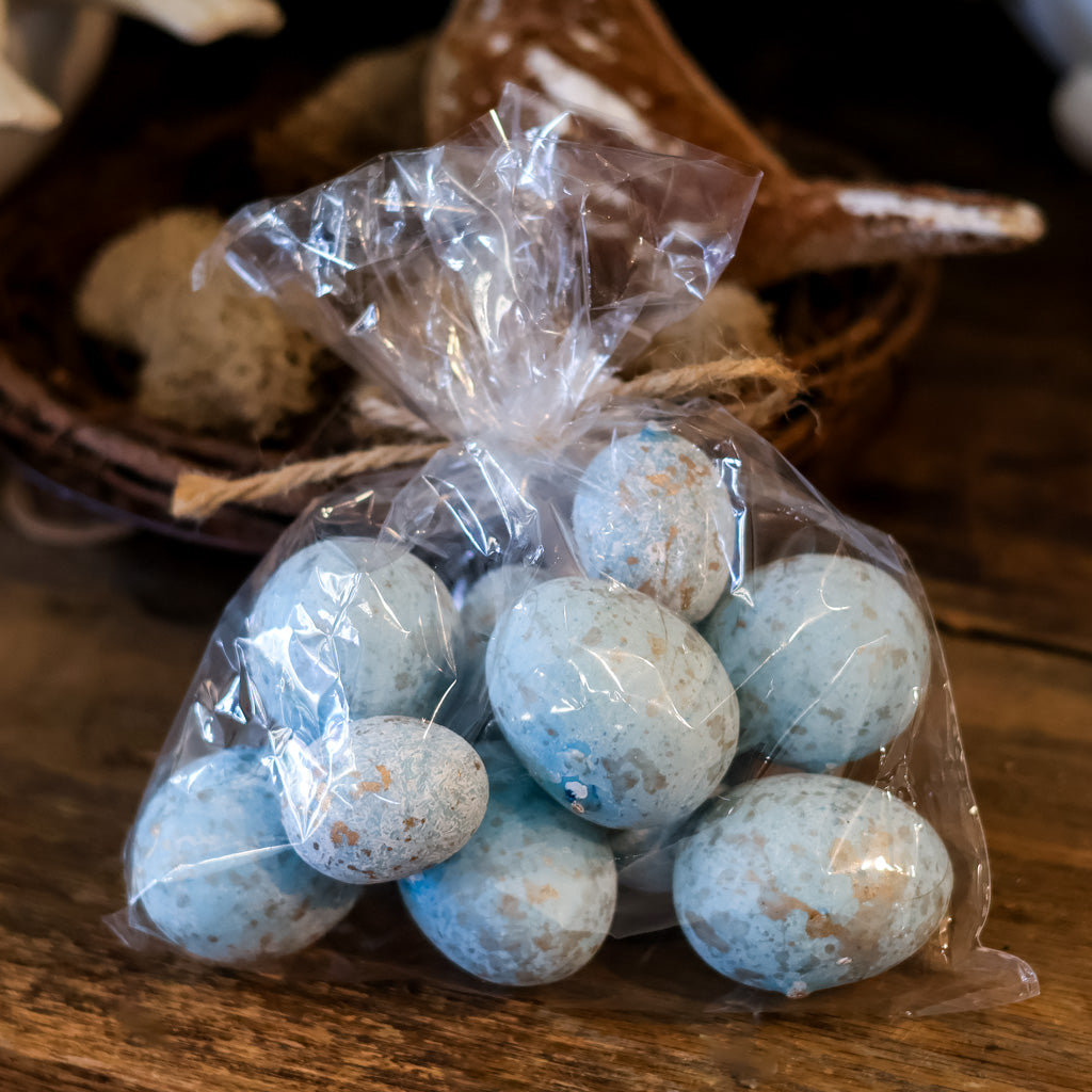 Glided Styrofoam Bloomsbury Egg Bag of Twelve