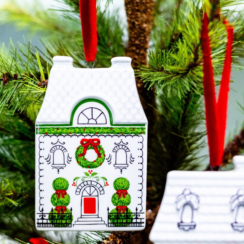 Dolomite Red House Door Ornament
