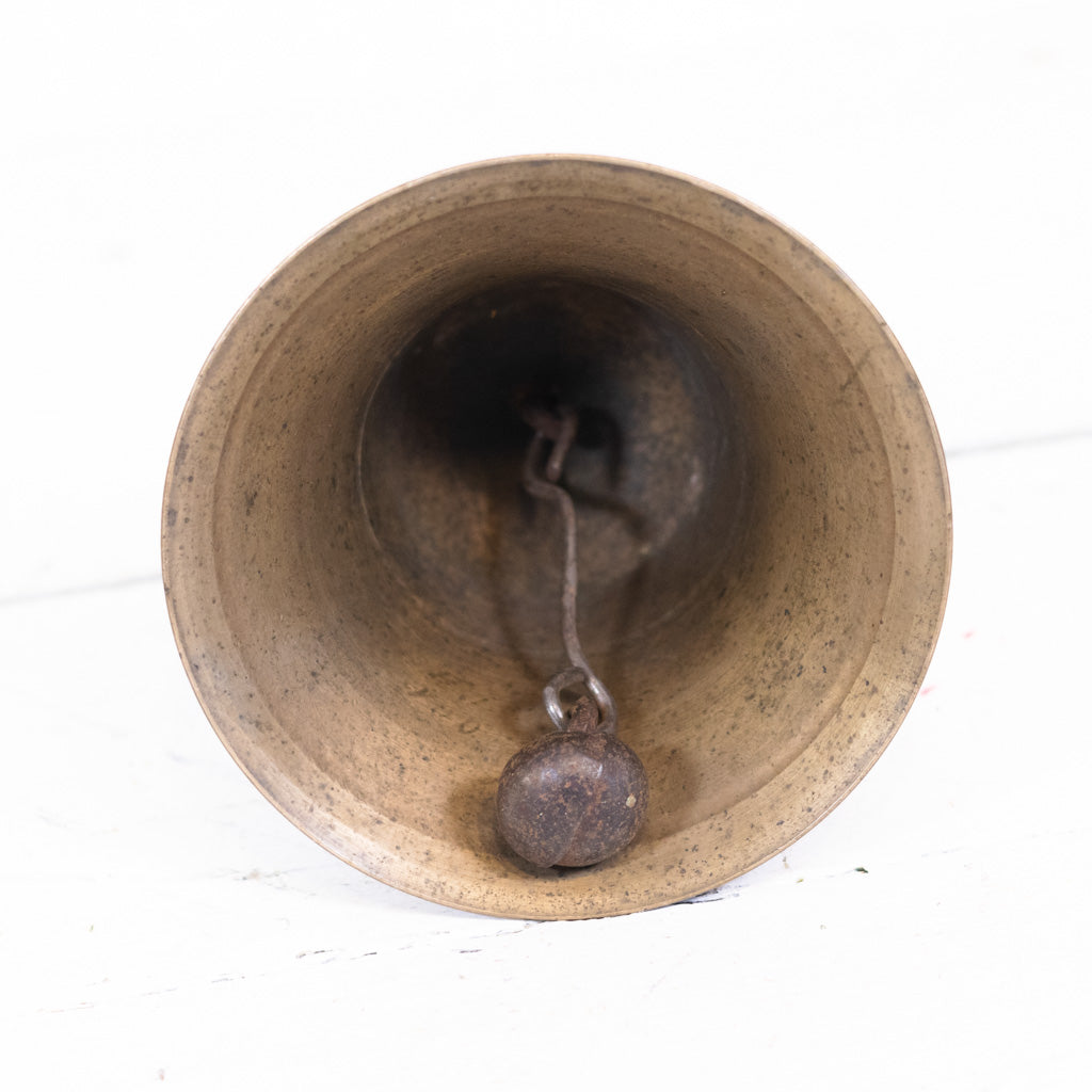 Vintage Brass School Bell