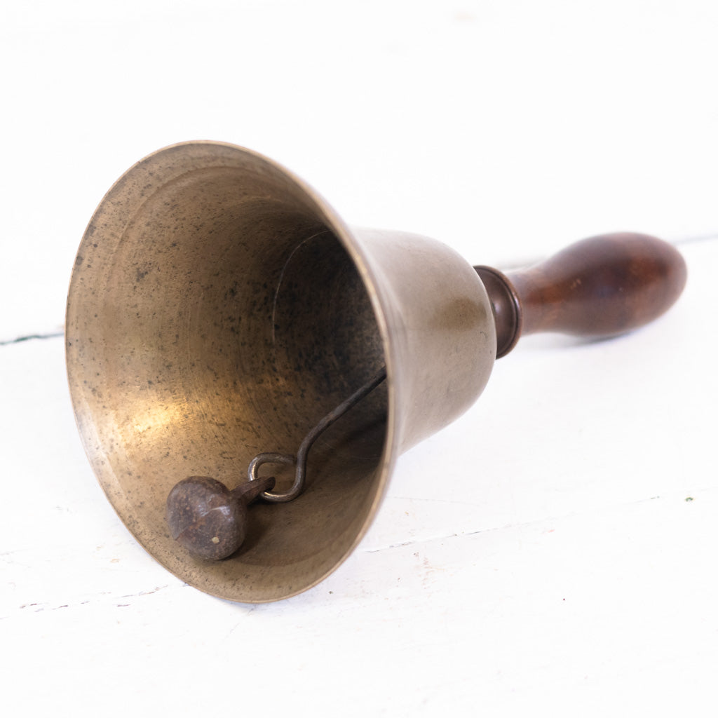 Vintage Brass School Bell