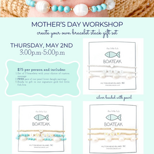 5.2.24 @ 3:00PM | Little Fish Boateak Mother's Day Workshop Registration
