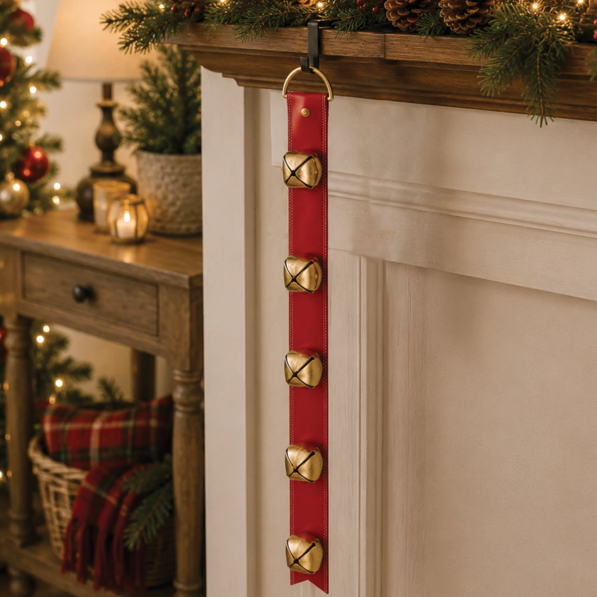 Red Sleigh Bell Strap