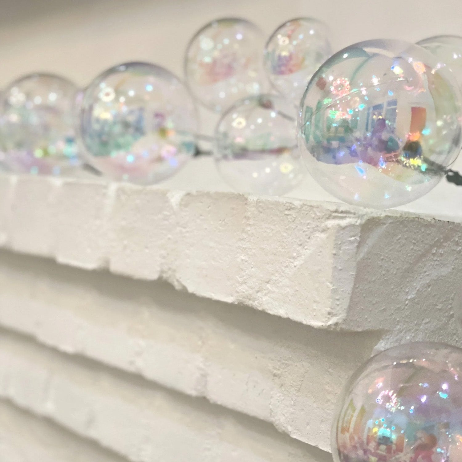 Iridescent Ball Garland