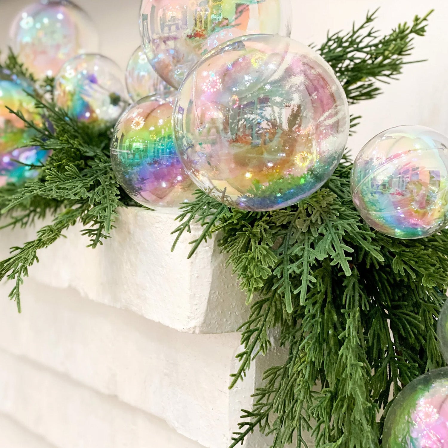 Iridescent Ball Garland