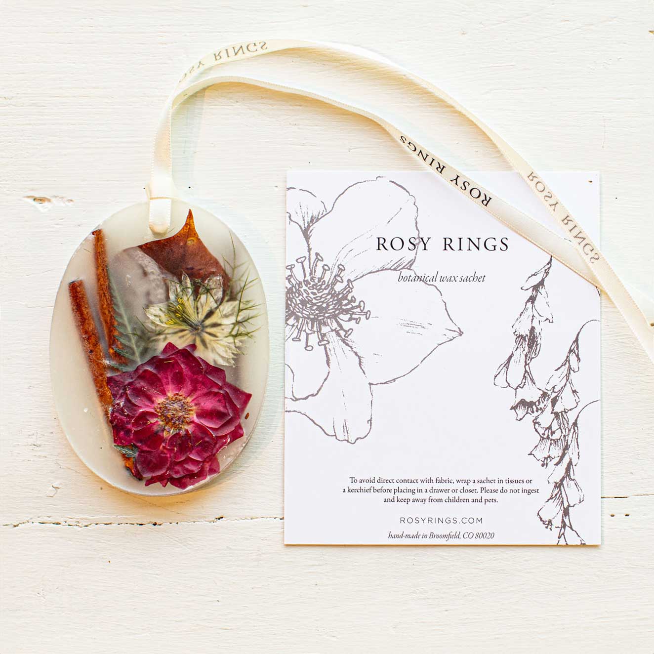 Petite Botanical Sachet - Spicy Apple