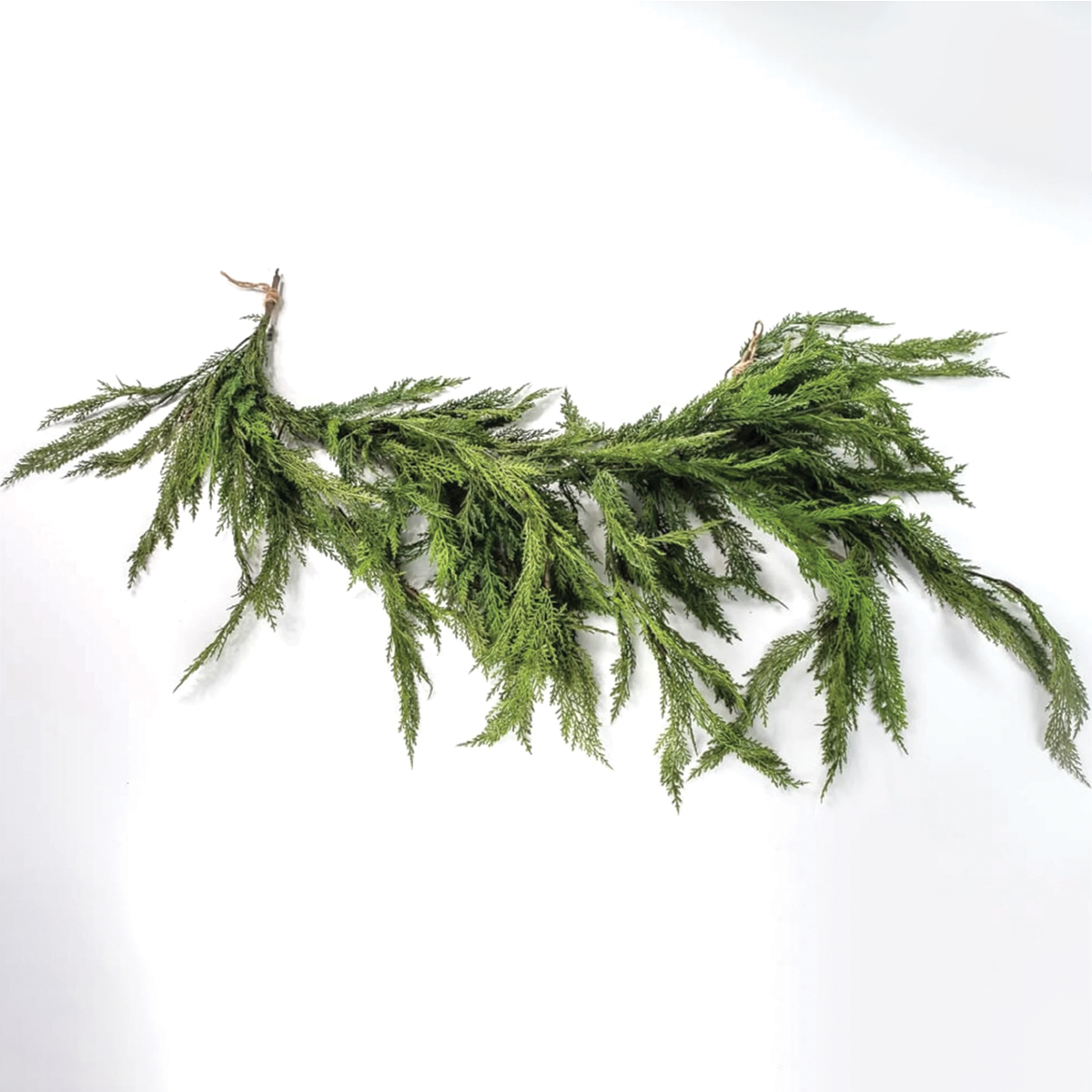 Natural Touch Cedar Dripping Garland