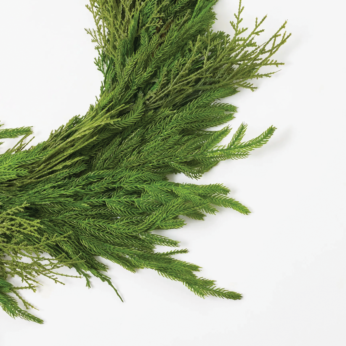6 ft. Cedar and Norfolk Pine Garland Real Touch