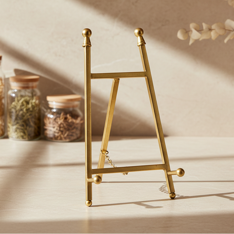 Easel Gold Metal
