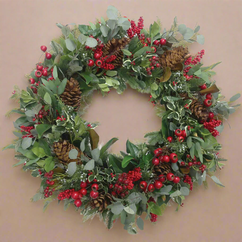 Holiday Deluxe Wreath 36"