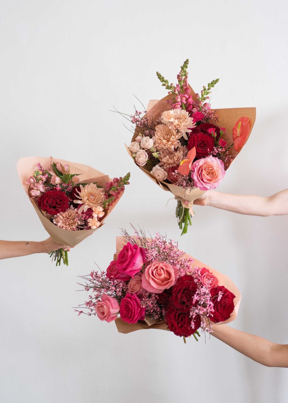 02.12.2026 @ 12:30PM | Galentine's Day Fresh Bouquet Workshop w/ Woodsman's Wife & Co.