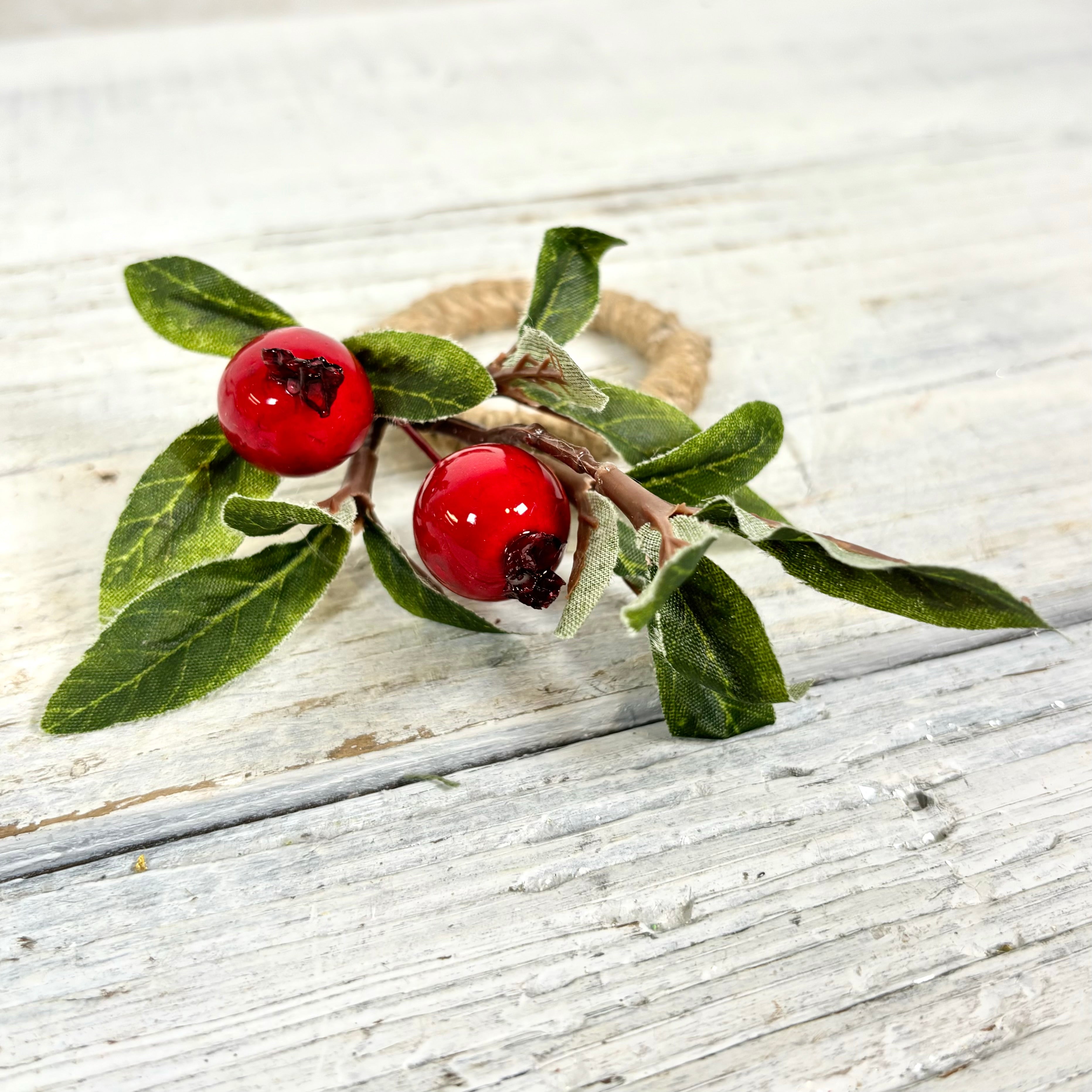 Red Berry Napkin Ring