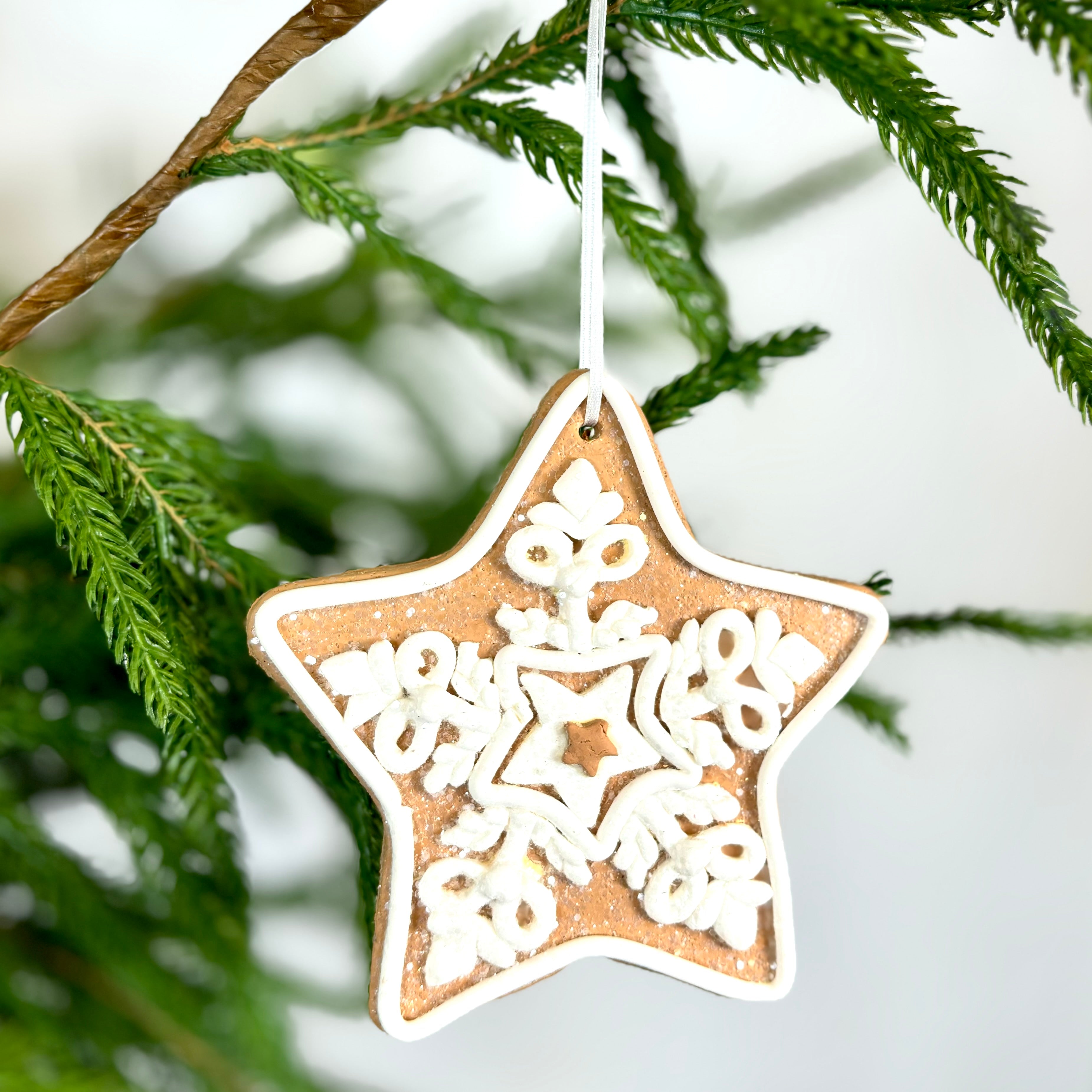 Star Gingerbread Ornament