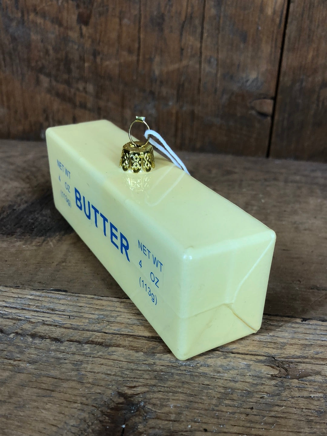 Stick of Butter Glass Ornament