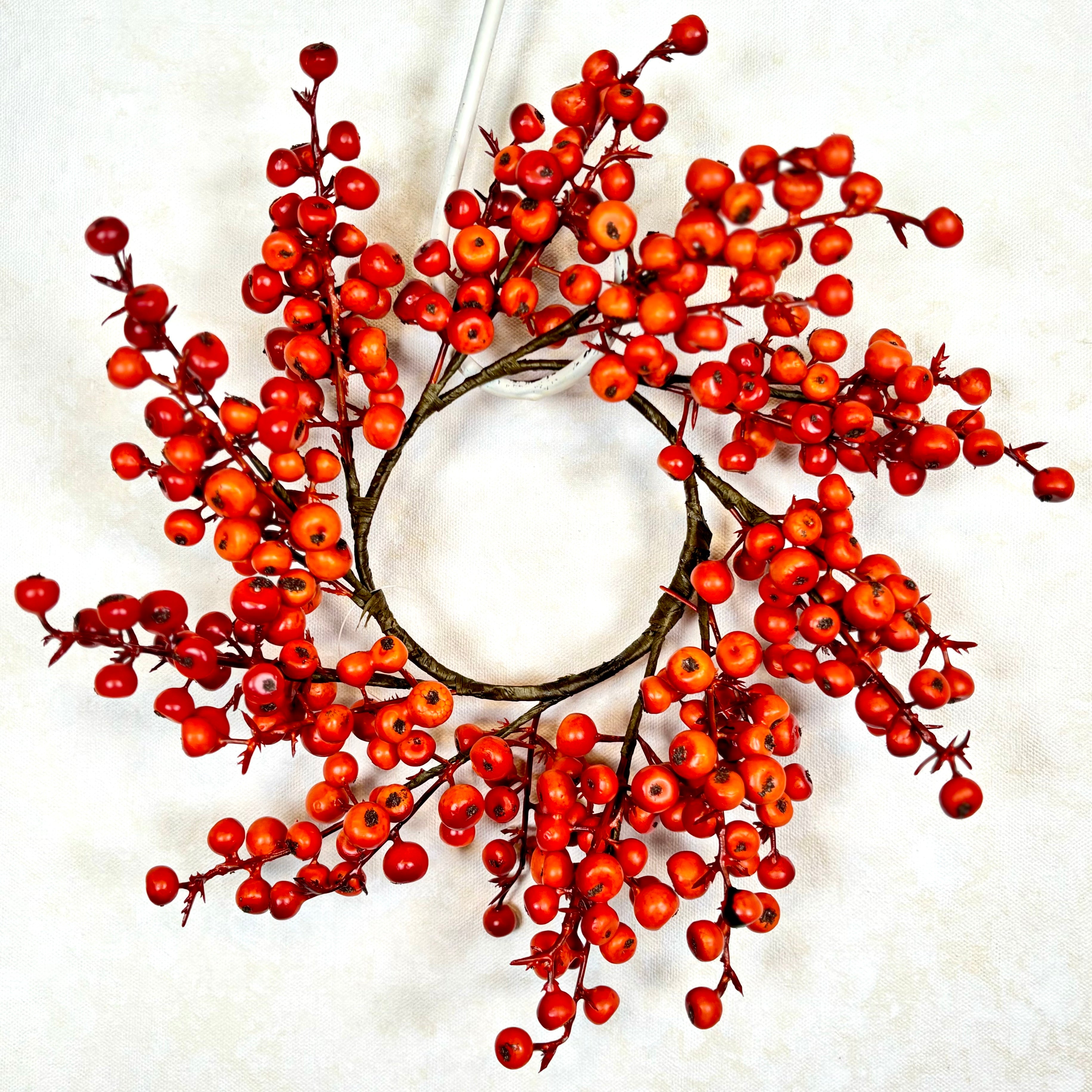 Cranberries Matte Orange Candle Ring