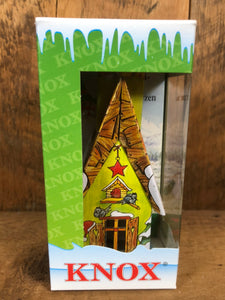 Lime Green Smoker House with Incense Cone Set