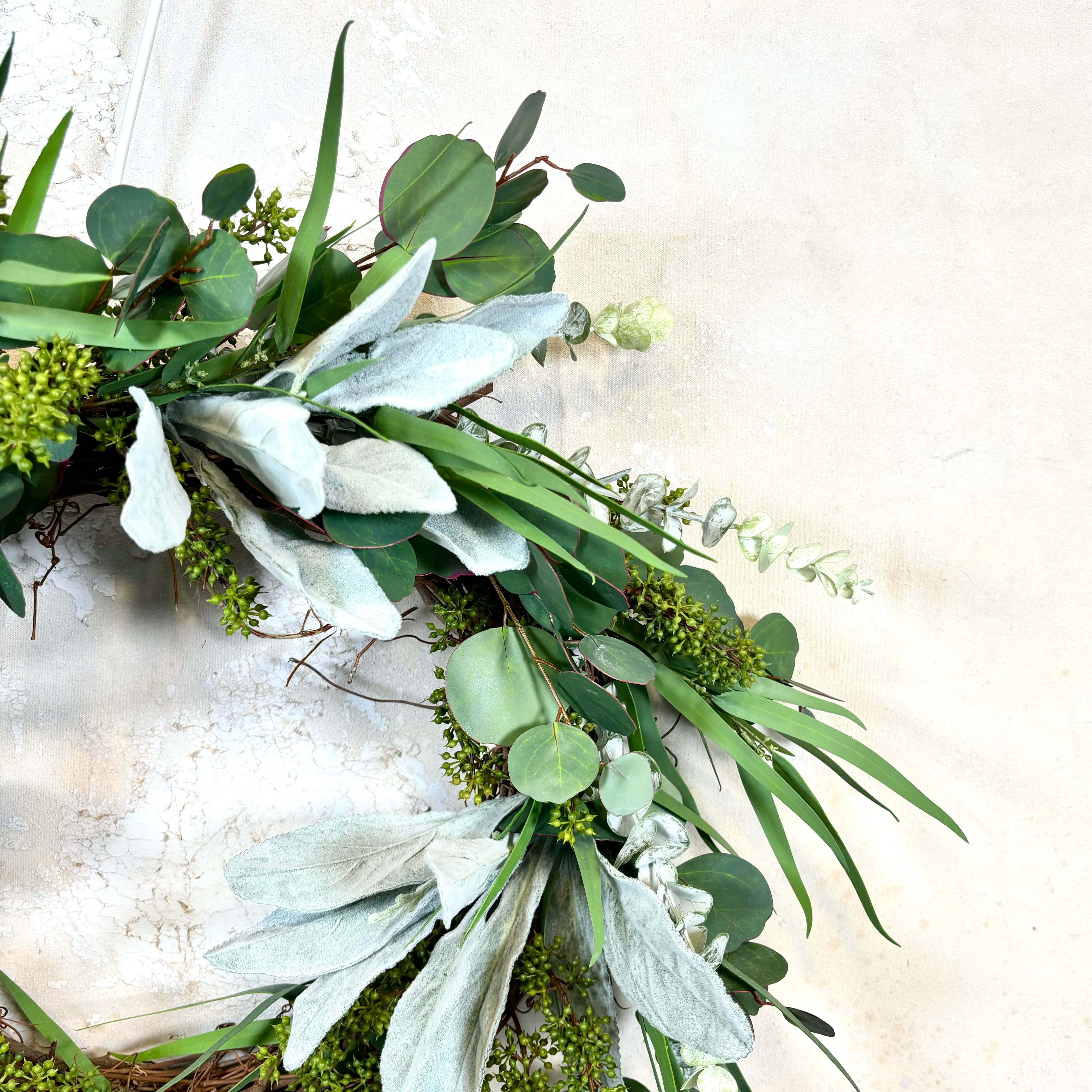 Faux Real Eucalyptus Wreath