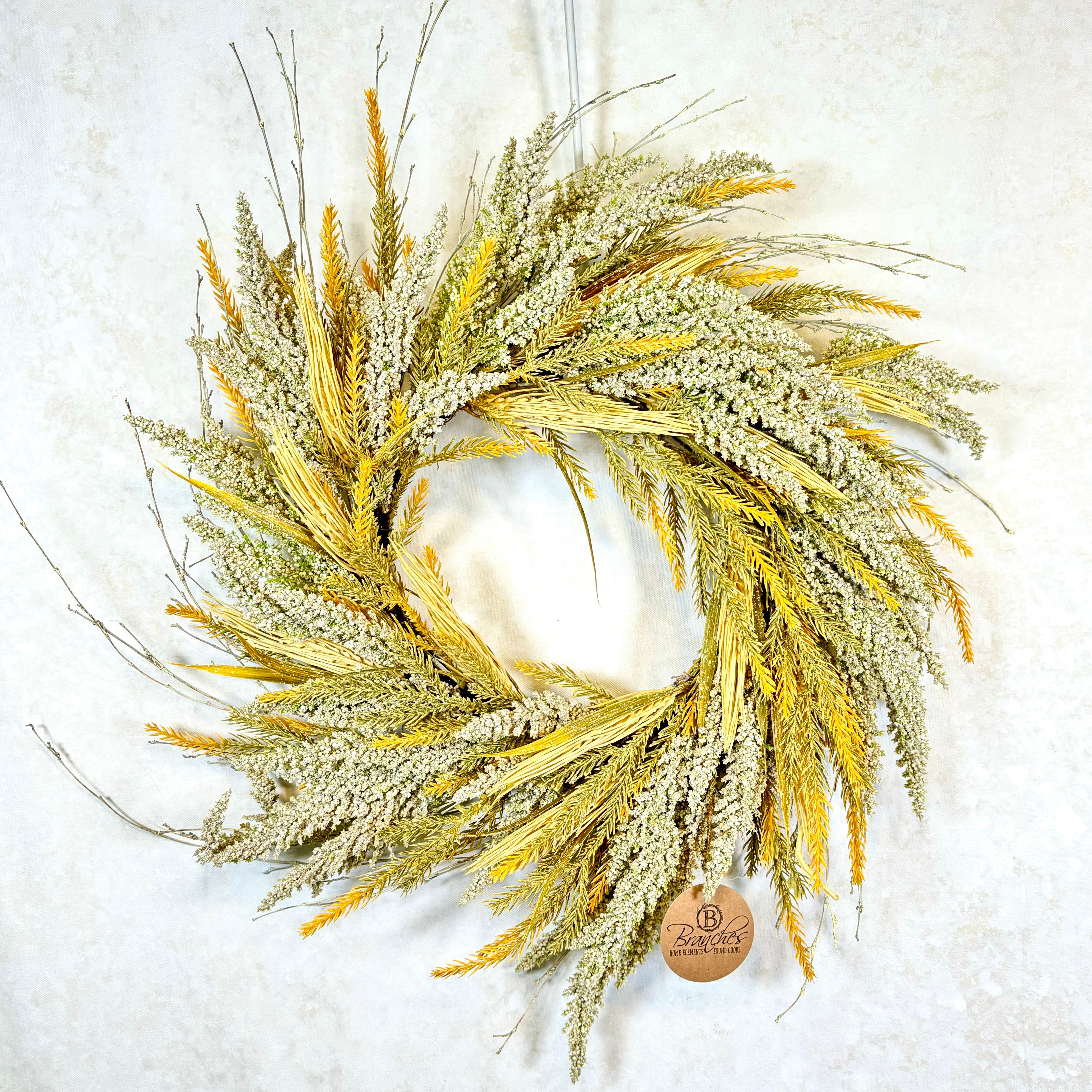 Heather Cream Wreath