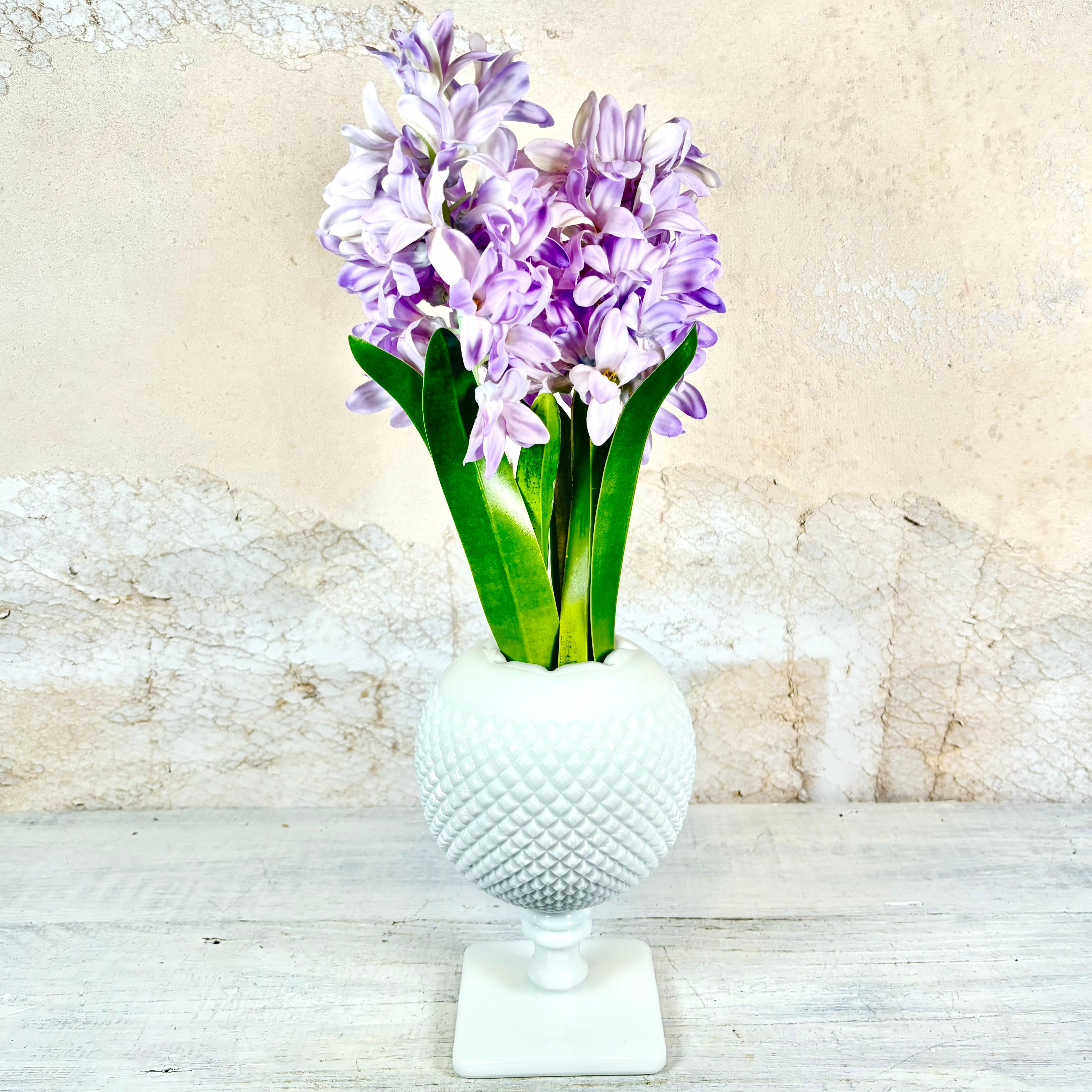 Westmoreland Milk Glass Ivy Ball Vase