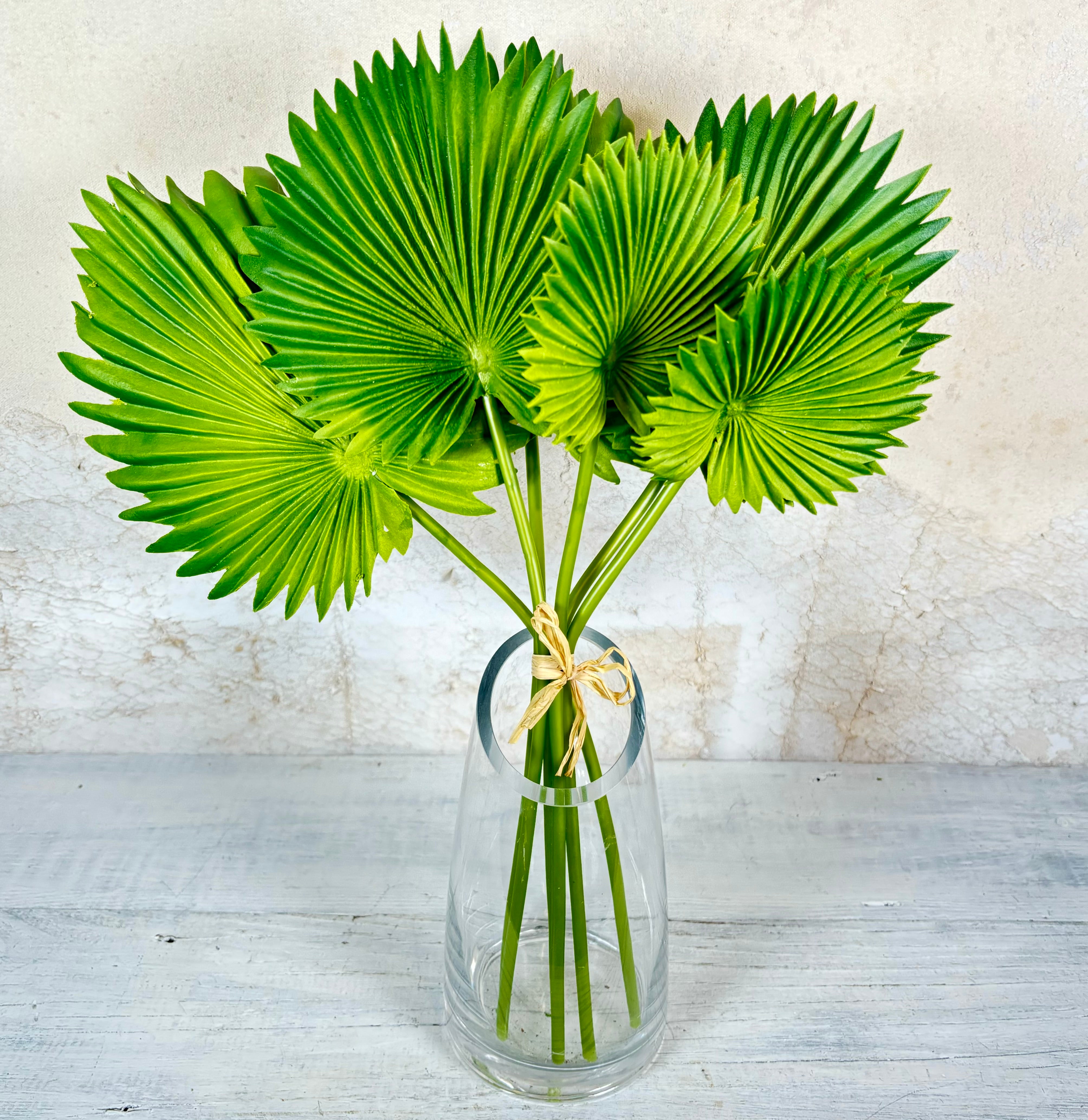 Real Touch Fan Palm Leaf Bundle