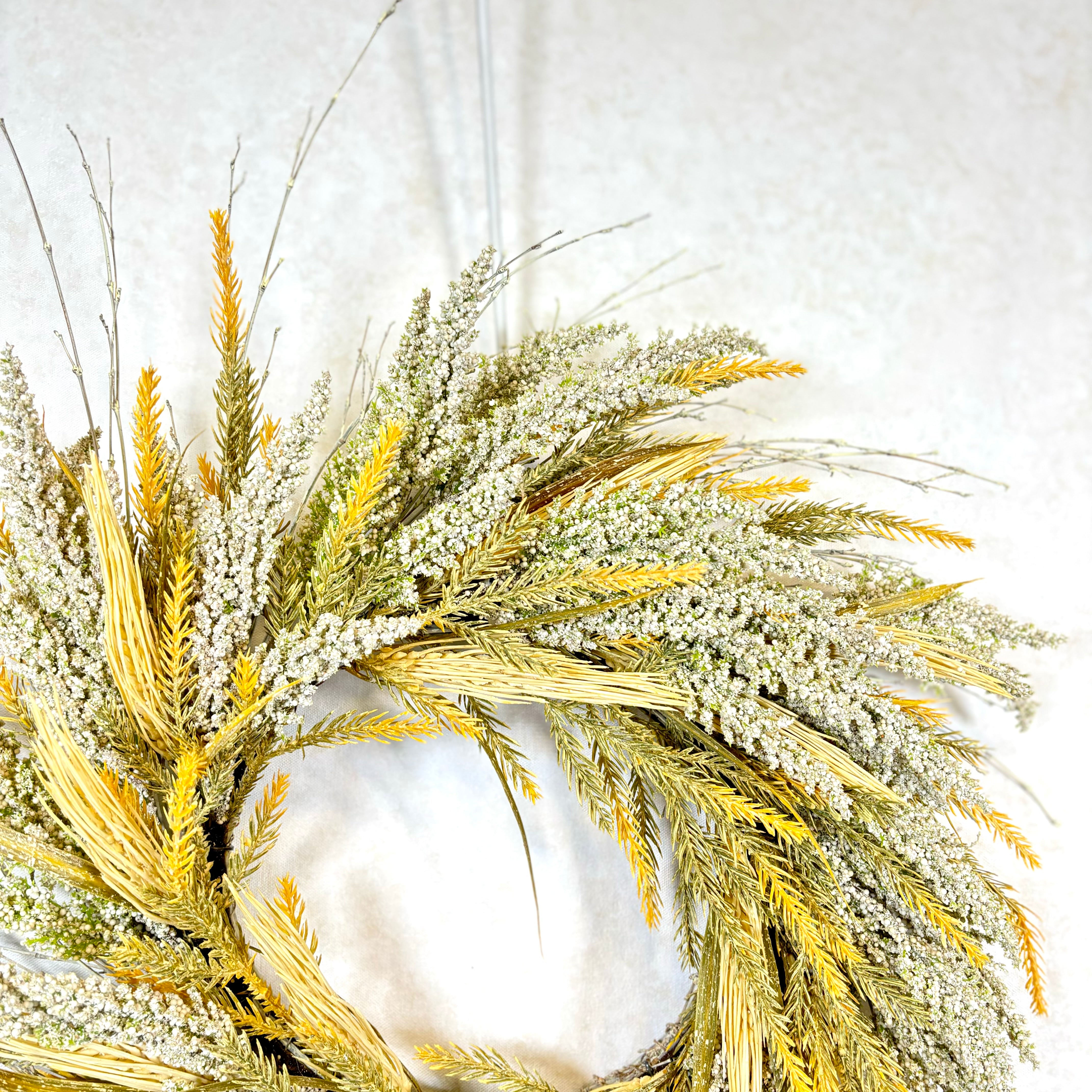 Heather Cream Wreath