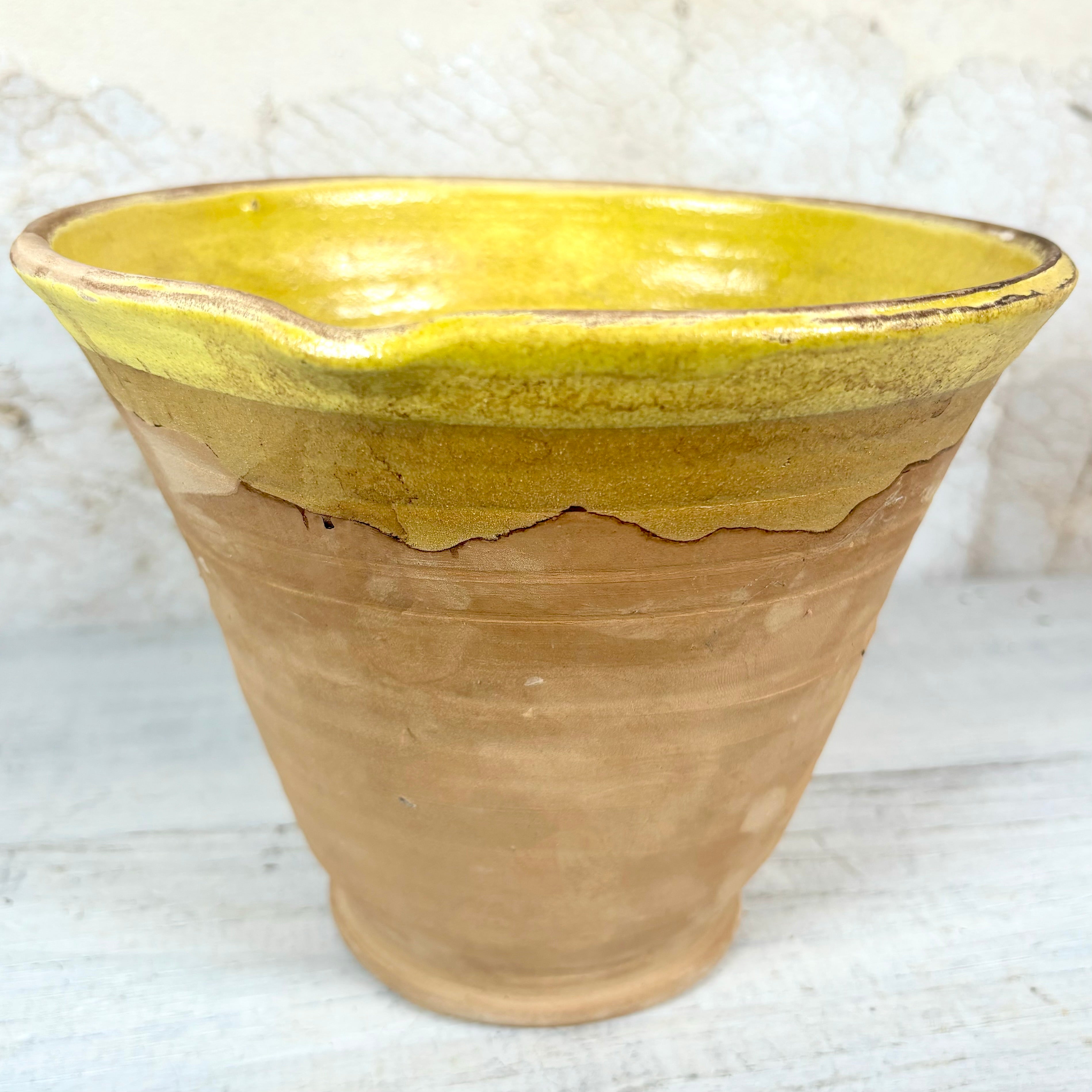 Cottage Crafted Bowl Yellow Medium