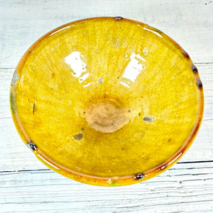 Tamegroute Glazed Green Bowl