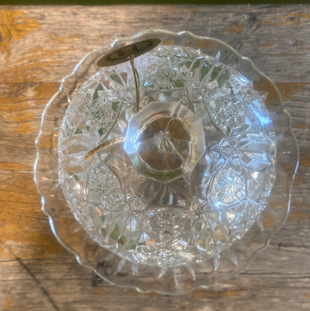 Early American Pressed Glass Bowl