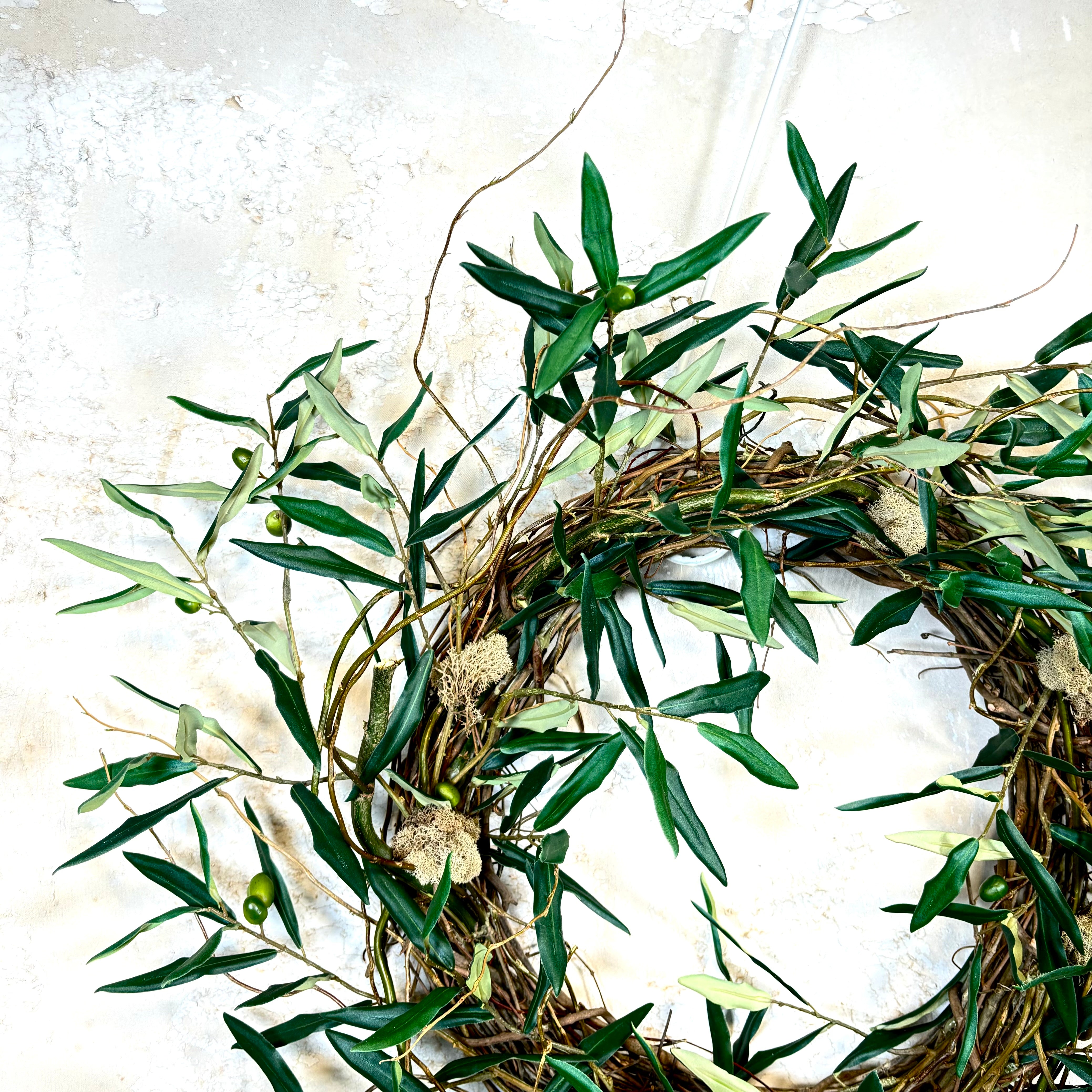 Olive and Willow Wreath