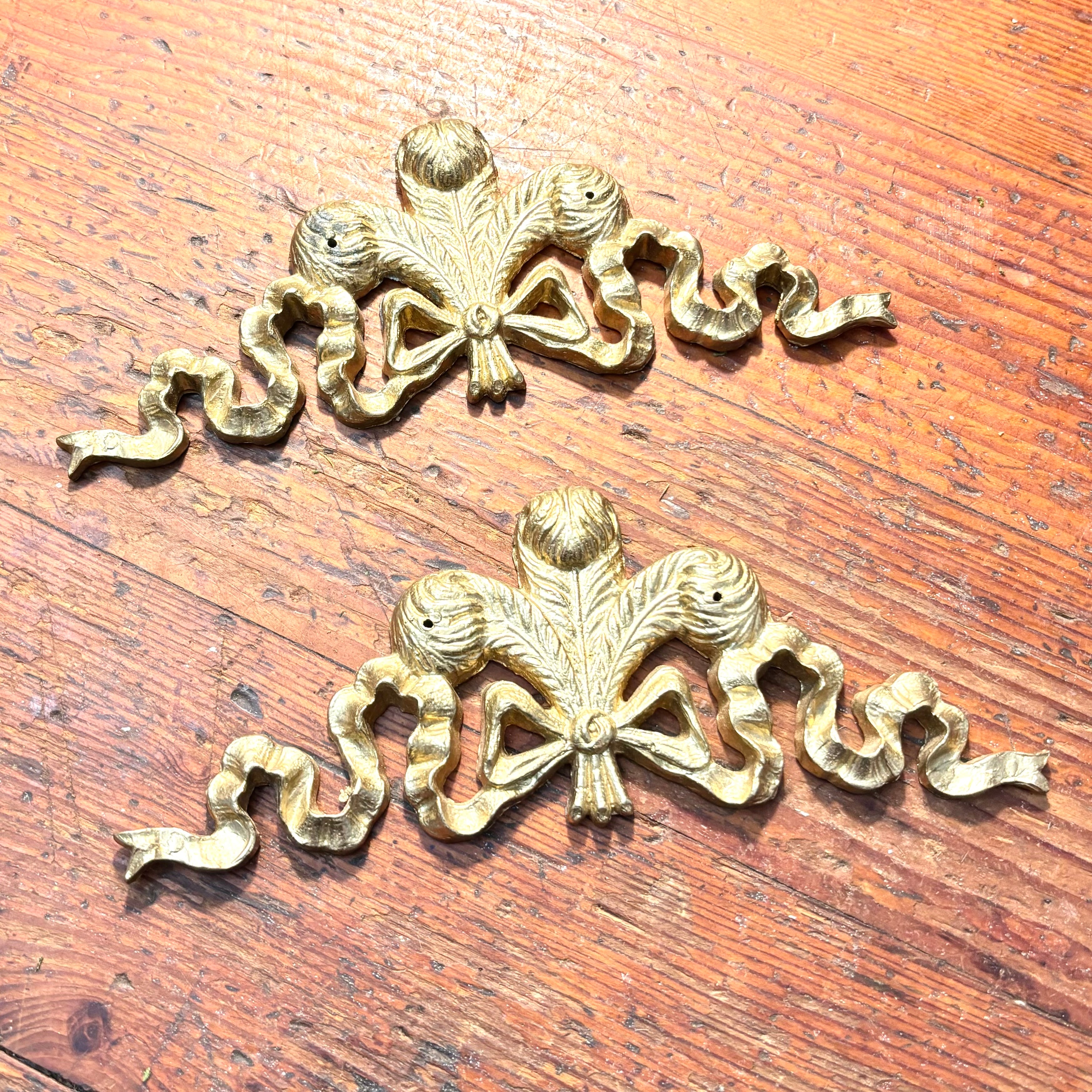 Vintage Brass Wall Hangings