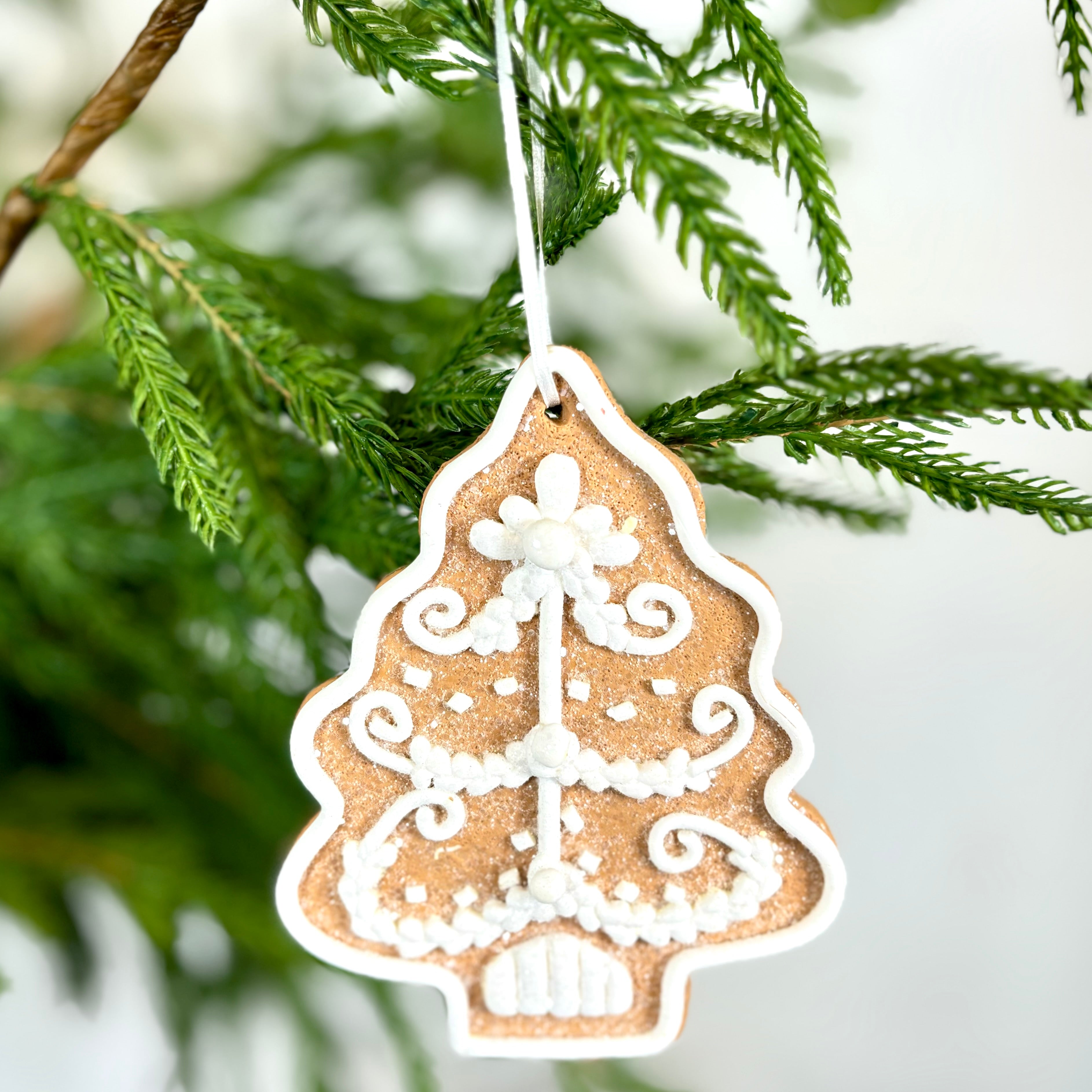 Christmas Tree Gingerbread Ornament