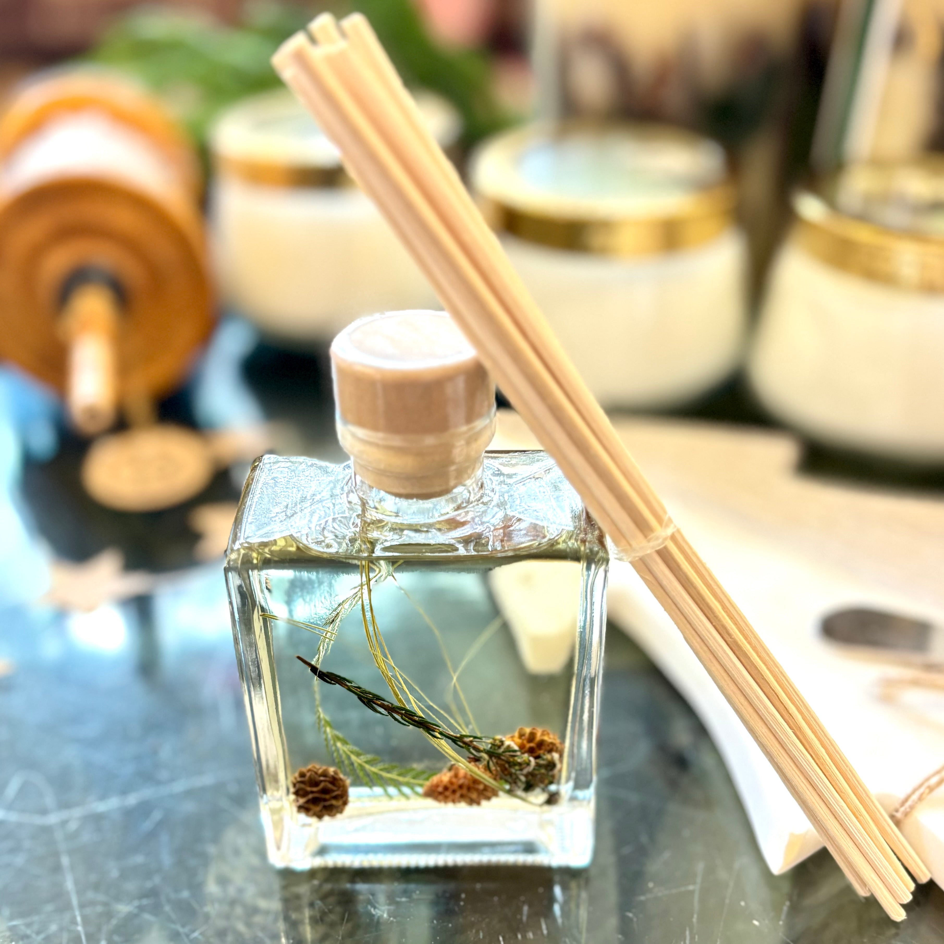 Botanical "Forest" Reed Diffuser in Gift Box